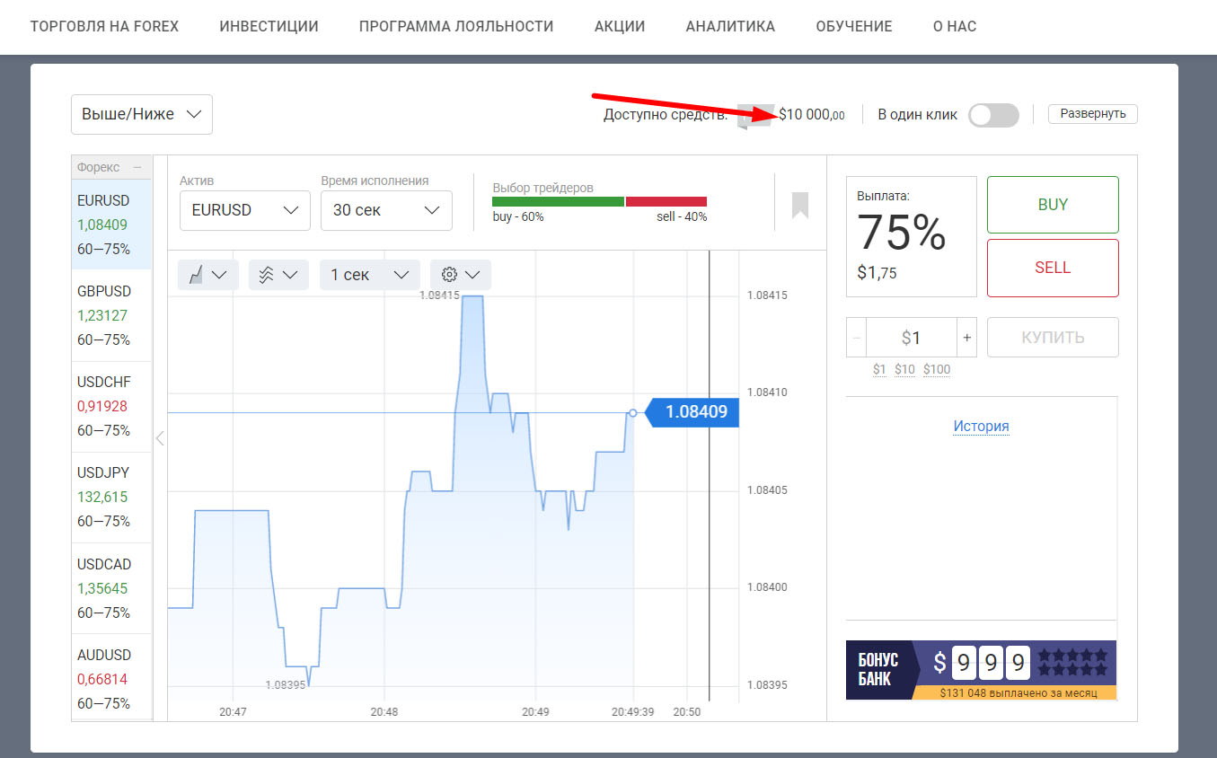 Бинарные опционы Alpari Бинарные опционы Alpari