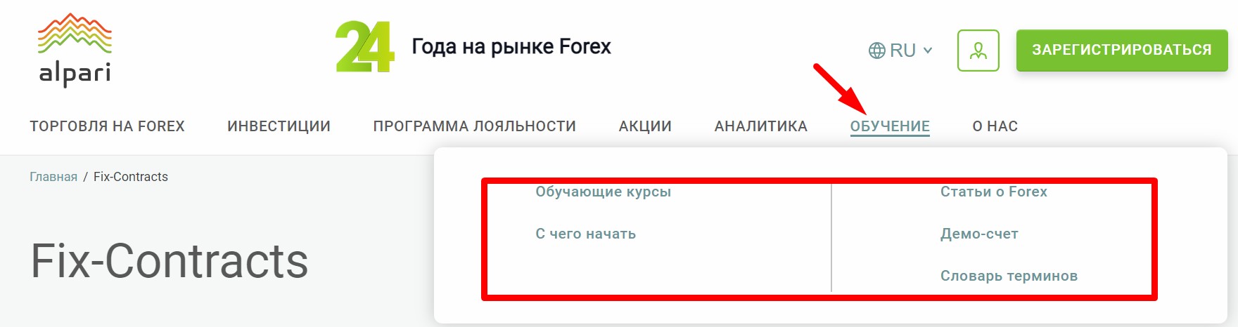Бинарные опционы Alpari Бинарные опционы Alpari