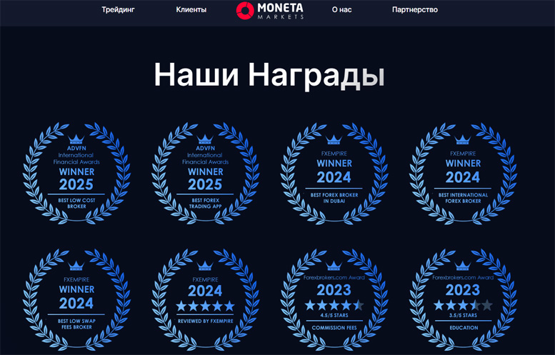 Брокер Moneta Markets обзор. Основные достоинства и недостатки. Партнерские программы Брокер Moneta Markets обзор. Основные достоинства и недостатки. Партнерские программы